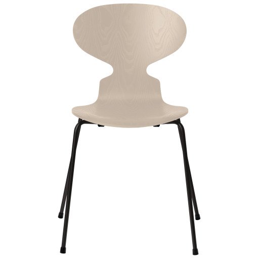 Ant eetkamerstoel zwart, essen light beige