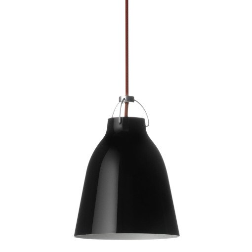 Caravaggio P1 hanglamp Ø16.5 zwart