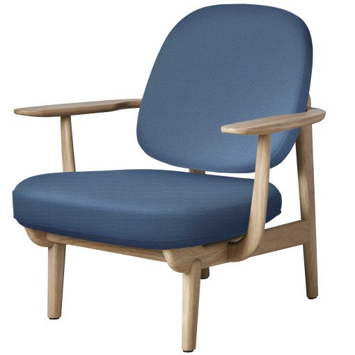 Fred JH97 fauteuil gelakt eiken Christianshavn 1151