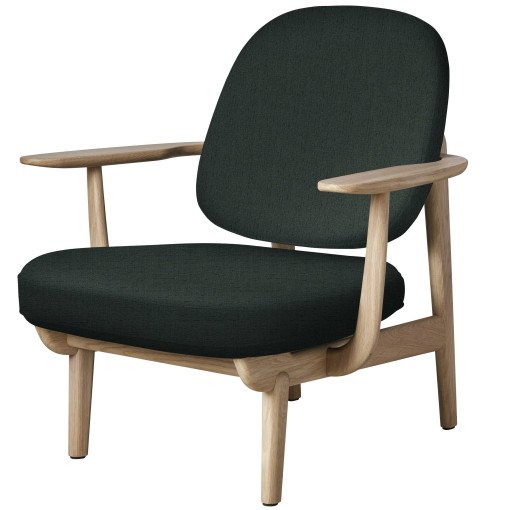 Fred JH97 fauteuil gelakt eiken Christianshavn 1161