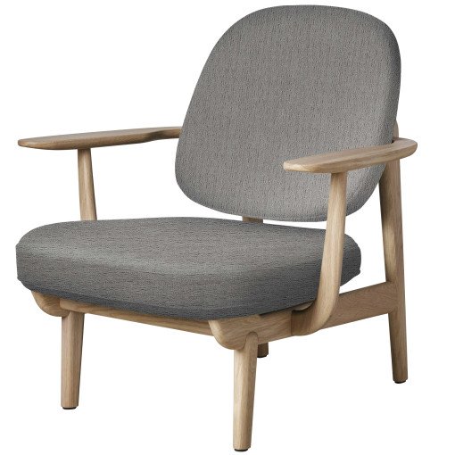 Fred JH97 fauteuil gelakt eiken Christianshavn 1121