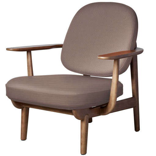 Fred JH97 fauteuil walnoten onderstel Christianshavn 1130