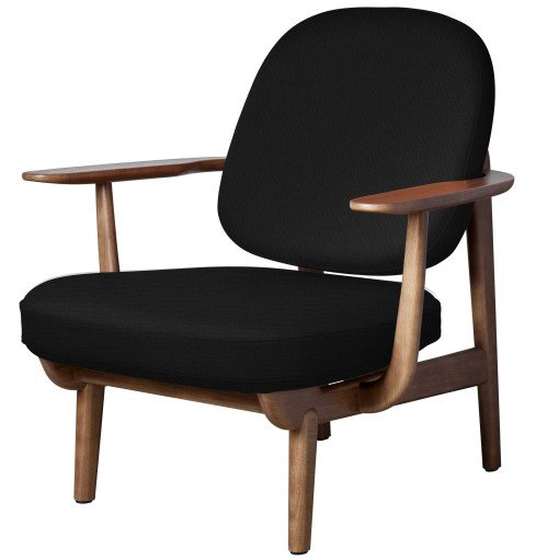 Fred JH97 fauteuil walnoten onderstel Christianshavn 1175