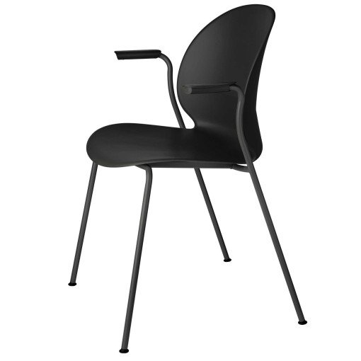 NO2 Recycle, NO2-11 stoel monochrome zwart