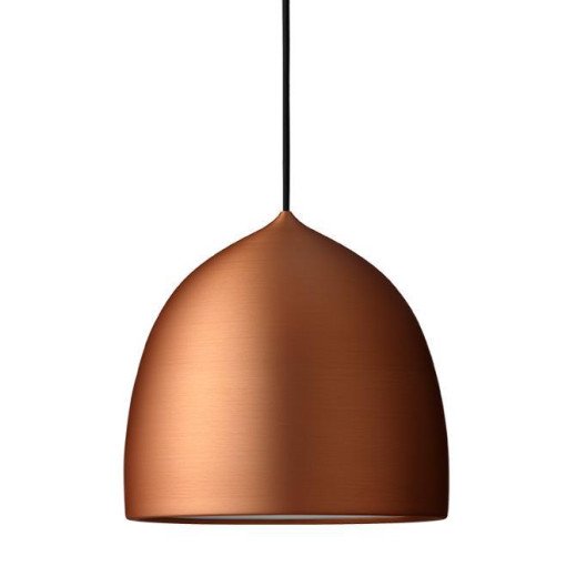 Suspence P1 hanglamp Ø24 gepolijst koper