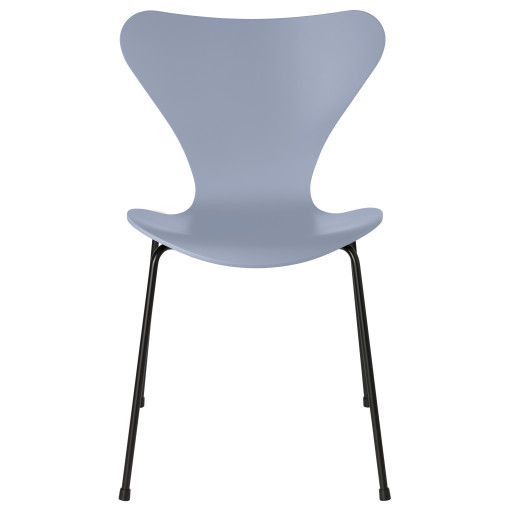 Vlinderstoel stoel zwart, lacquered lavender blue