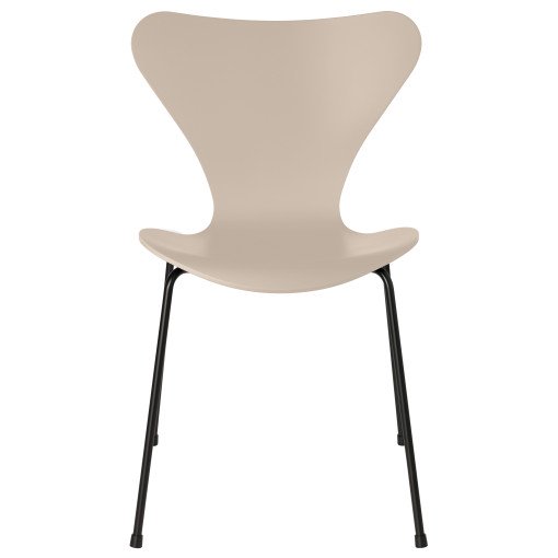 Vlinderstoel stoel zwart, lacquered light beige