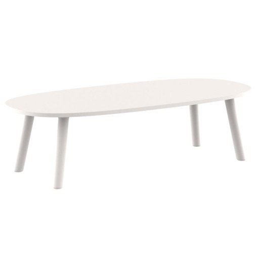 Monolite tafel 270x125 ovaal Bianco Male