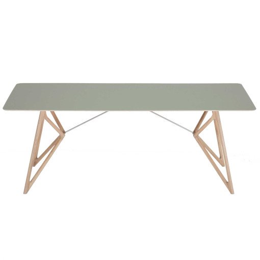 Tink Tafel linoleum 200x90 whitewash Dark Olive