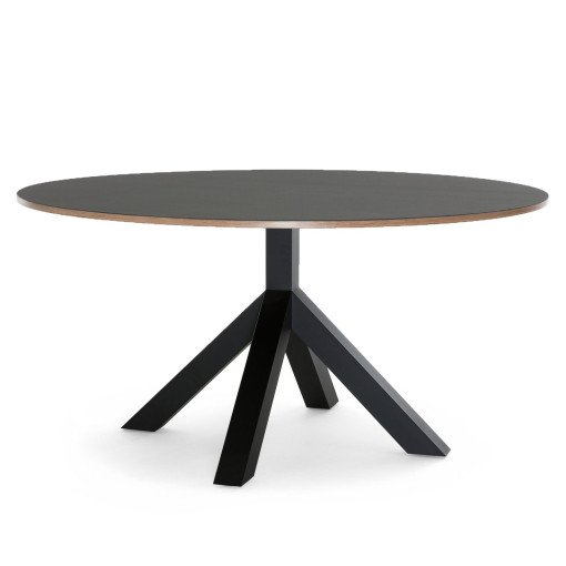 Dukdalf tafel 140 zwart