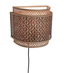 Bhutan wandlamp halfrond large