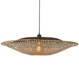 Kalimantan hanglamp horizontaal small Ø44 naturel