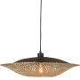 Kalimantan hanglamp horizontaal medium Ø60 naturel