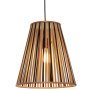 Merapi hanglamp cone Ø40 large naturel/zwart