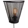 Merapi wandlamp zwart