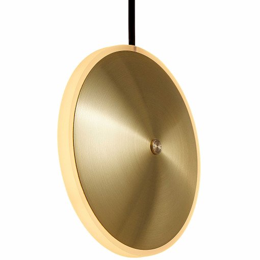 Chrona Dish 6 Vertical hanglamp Ø14 messing