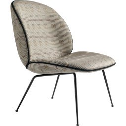 Beetle Lounge fauteuil Sehnsucht M6329A04, zwart onderstel