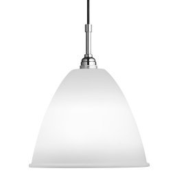 Bestlite BL9 hanglamp medium Ø21 chroom/bone china