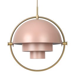 Multi-Lite hanglamp Ø36 large messing/rose dust