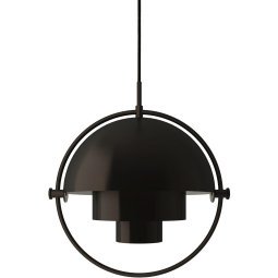 Multi-lite hanglamp Ø36 large zwart metaal