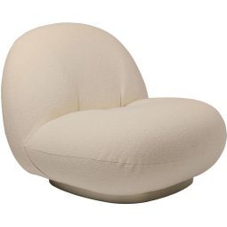 Pacha fauteuil swivel Harp-24 Pearl Gold