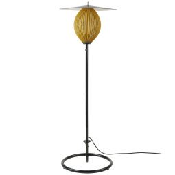 Satellite vloerlamp mustard gold semi matt