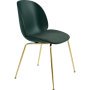 Beetle Conic stoel brass, groene kuip, Messenger 5 087