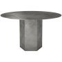 Epic eettafel Ø130 Misty Gray Steel