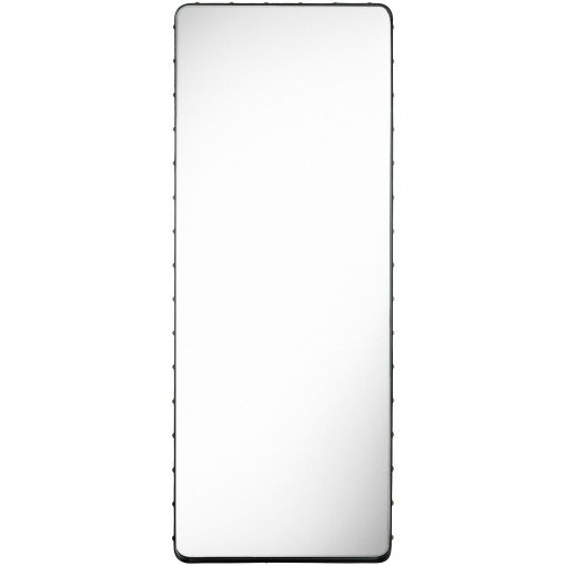 Adnet Rectangulaire spiegel large zwart