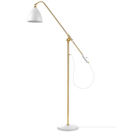 Bestlite BL4 vloerlamp messing/soft white