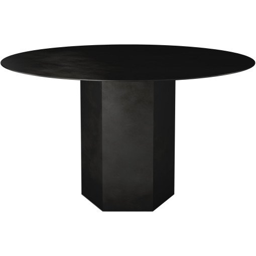 Epic eettafel Ø130 black steel