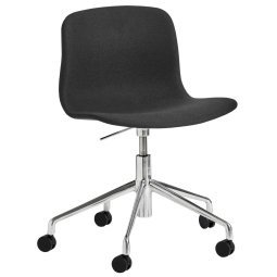About a Chair AAC51 bureaustoel, onderstel gepolijst aluminium, Steelcut 190