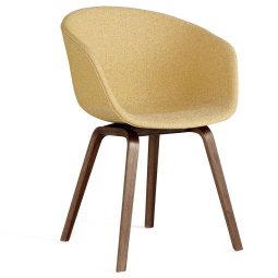 About a Chair AAC23 stoel met walnoot ond. olavi 15 beige