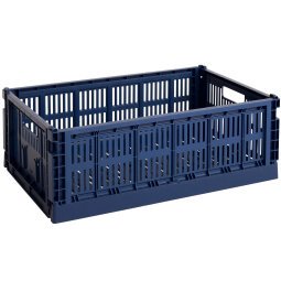 Colour Crate krat RE opberger L Dark Blue