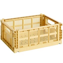 Colour Crate krat RE opberger M Golden Yellow