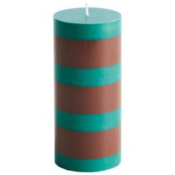 Column kaars small Green and Brown