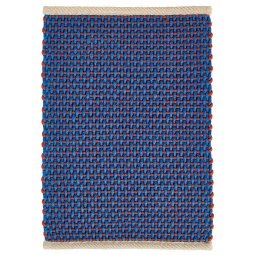 Door mat deurmat blue
