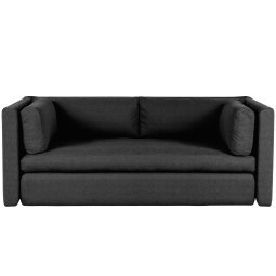 Hackney Sofa bank 2-zits Como zwart