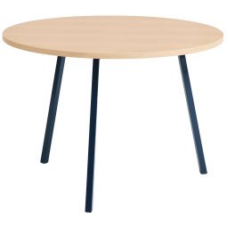 Loop Stand Round tafel blauw 105 cm 