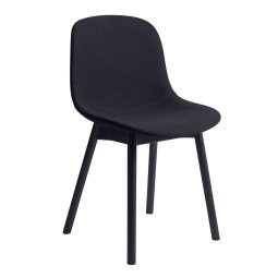 Neu Chair gestoffeerde stoel steelcut 190, zwart
