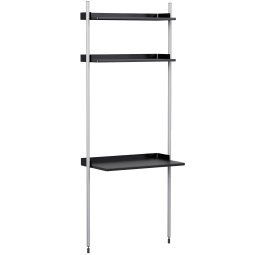 Pier System 11 kast Black/Clear