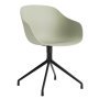 AAC220 stoel zwart onderstel Pastel Green 