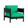 Arbour Club fauteuil zwart gelakt beuken Vidar 932