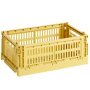 Colour Crate krat RE opberger S Dusty Yellow