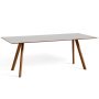 Copenhague CPH30 tafel 200x90, gelakt walnoot grijs