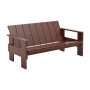 Crate Lounge tuinbank Iron Red