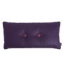 Dot Cushion Divina Melange 2x2 dark purple 681 (671/421)