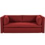 Hackney Sofa bank 2-zits Bellagio rood