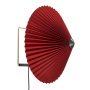 Matin wandlamp 38 LED donkerrood