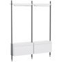 Pier System 1002 kast White/Black